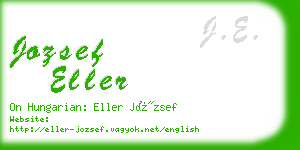 jozsef eller business card